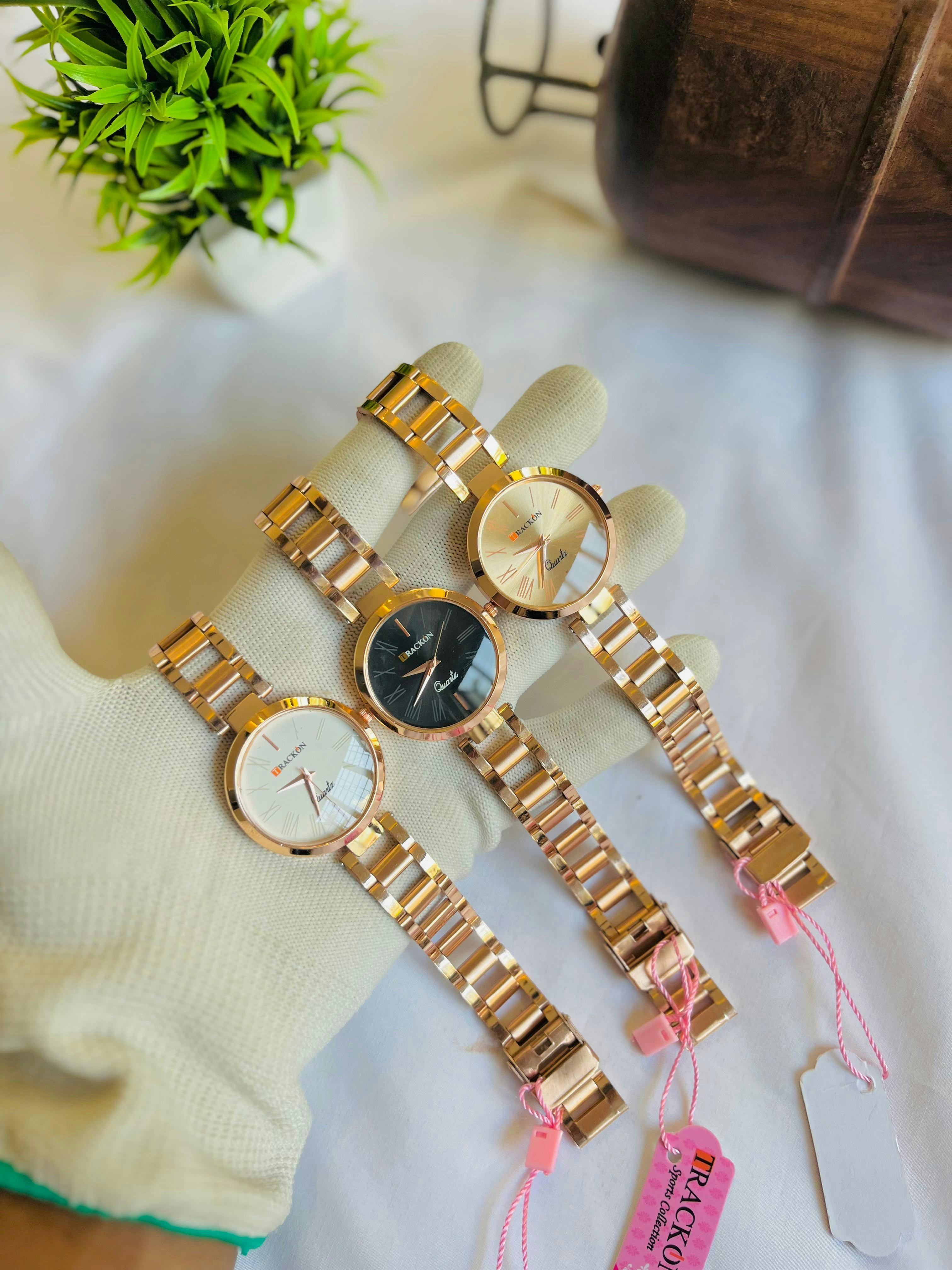 Luxe dames horloge in 3 varianten