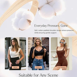 Ultieme comfort beha met naadloze ondersteuning, volledige bedekking & brede bandjes () | AgiAnna