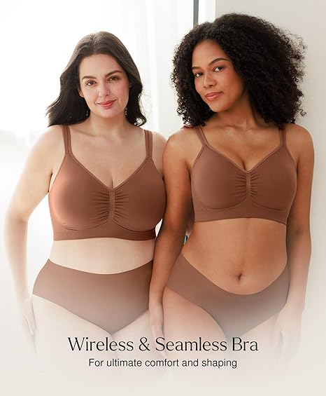 Ultieme comfort beha met naadloze ondersteuning, volledige bedekking & brede bandjes () | AgiAnna