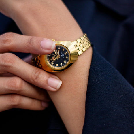 Luxe gouden horloge () | AgiAnna